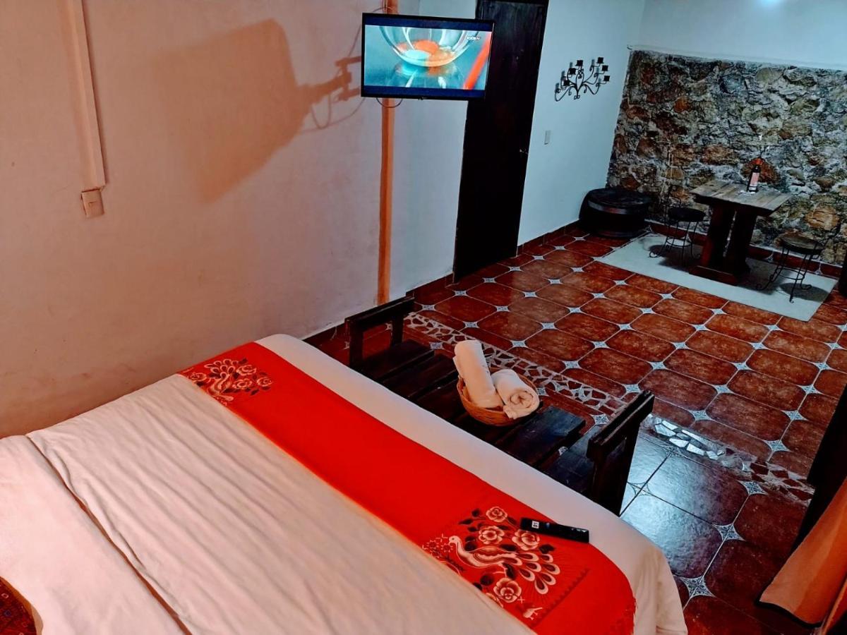 Hotel & Cava La Parroquia San Cristóbal de Las Casas Exteriör bild